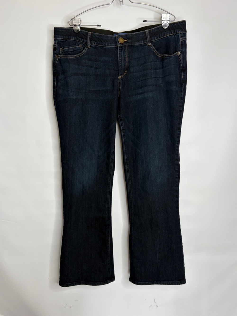 Democracy Women's Dark Indigo Bootcut Jeans size 20